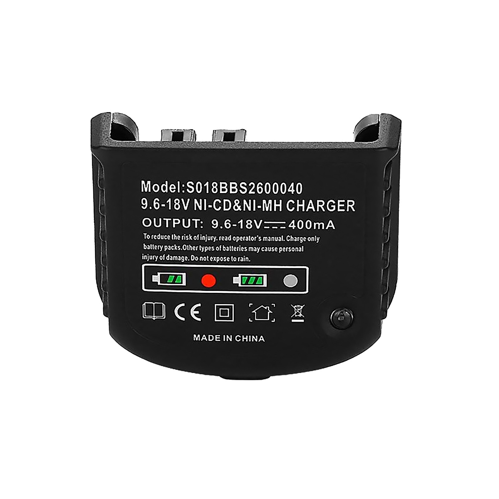 For Black&Decker 18V-9.6V Charger for FSB96 FS120BX w Red Green LED Indicator