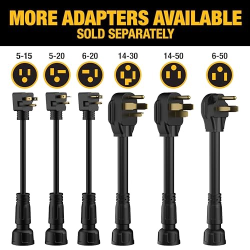 DEWALT NEMA 14-50 EV Charger Adapter 32A/240V