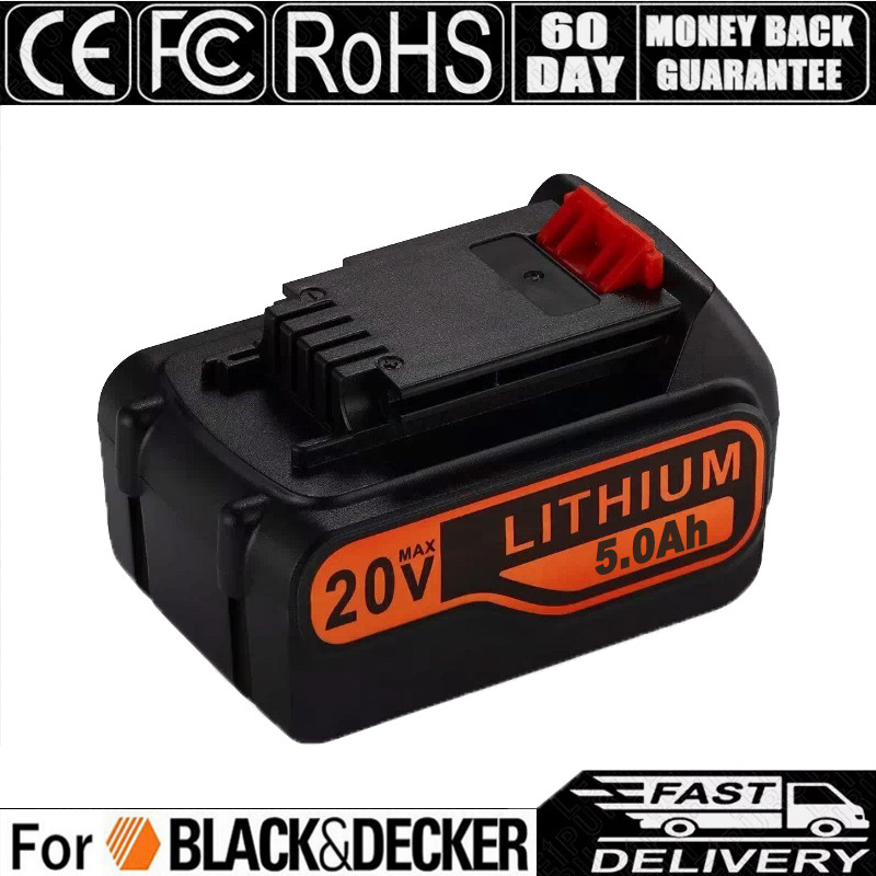 5.0Ah 20Volt LB2X4020 Battery FOR Black&Decker 20V MAX Lithium Ion LBXR20 LBX20