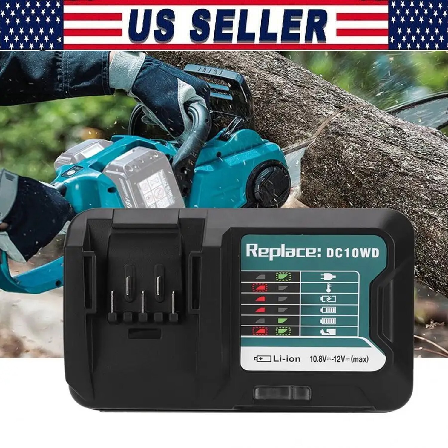 DC10WD Charger For Makita 12V MAX Li-ion Battery Charger BL1041 BL1021 10.8V