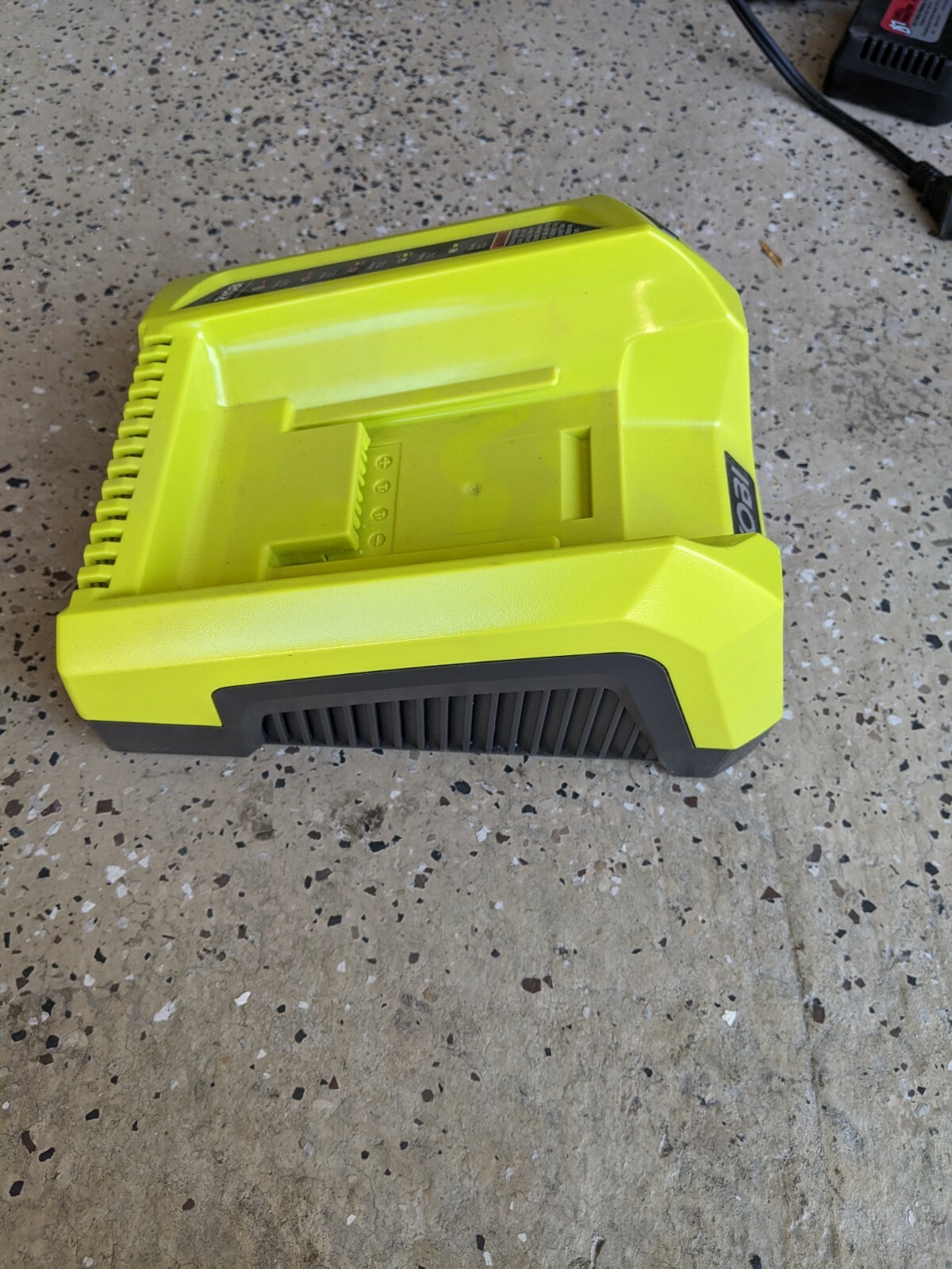 Used Ryobi OP400 Li-ion Chargers 2 of them, only one has power cord