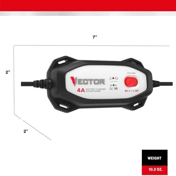 NEW-4 Amp Battery Charger