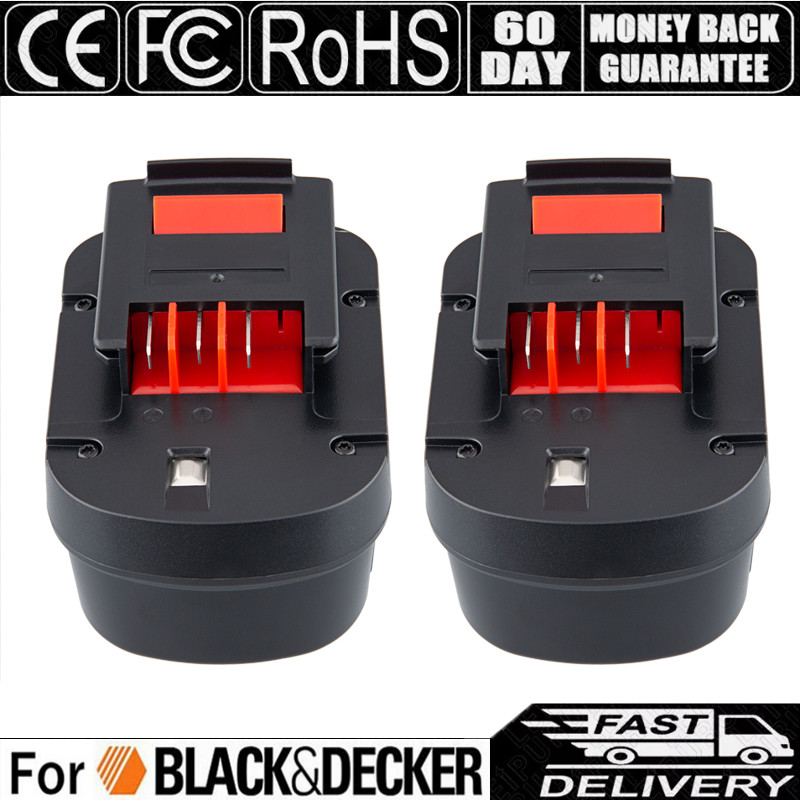 2Pack HPB12 replacement for Black and Decker 12V Battery Firestorm FSB12 FS120BX