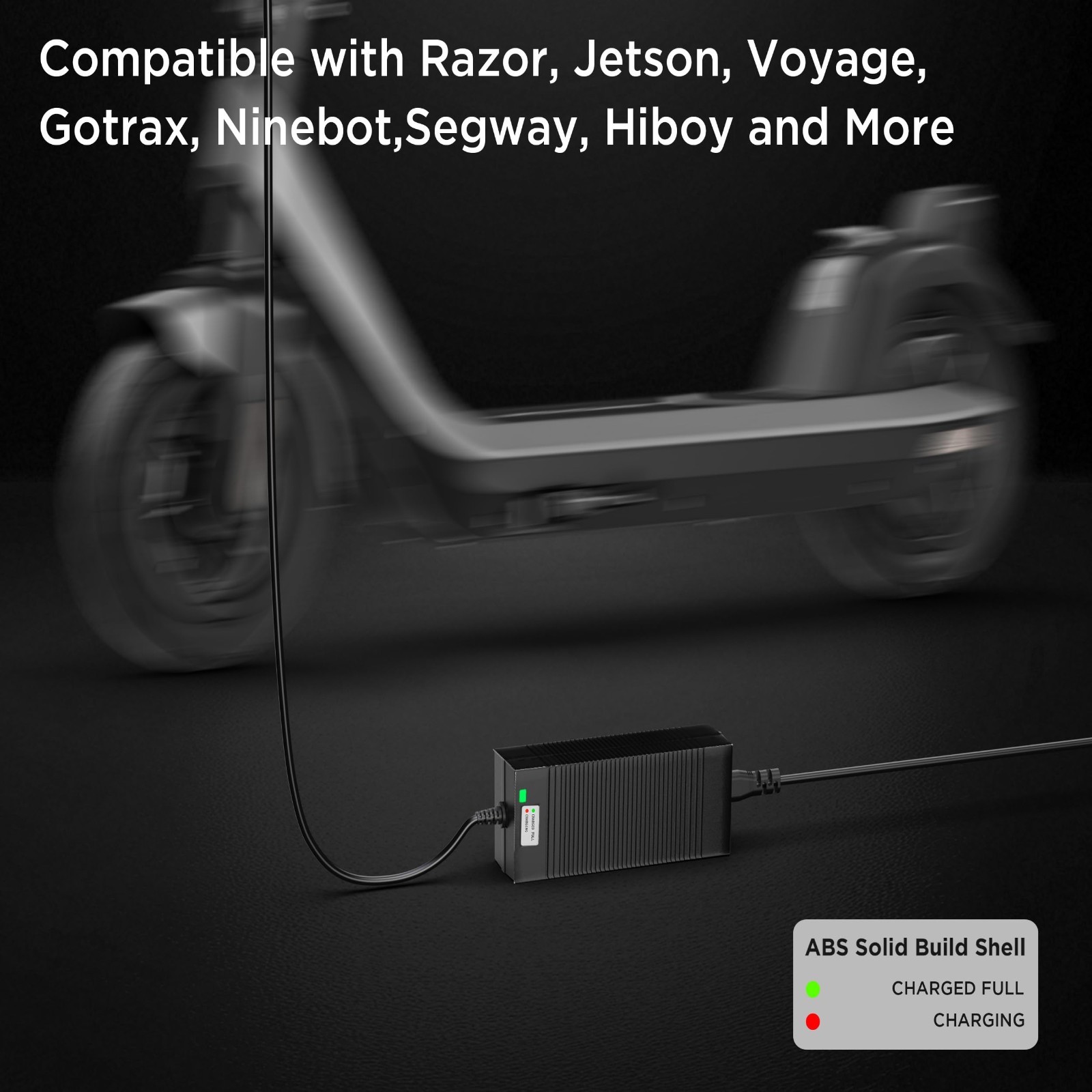 5-in-1 Fast Charger 54.6V for 48V 13S Lithium Batteries – UL Certified, Versatil