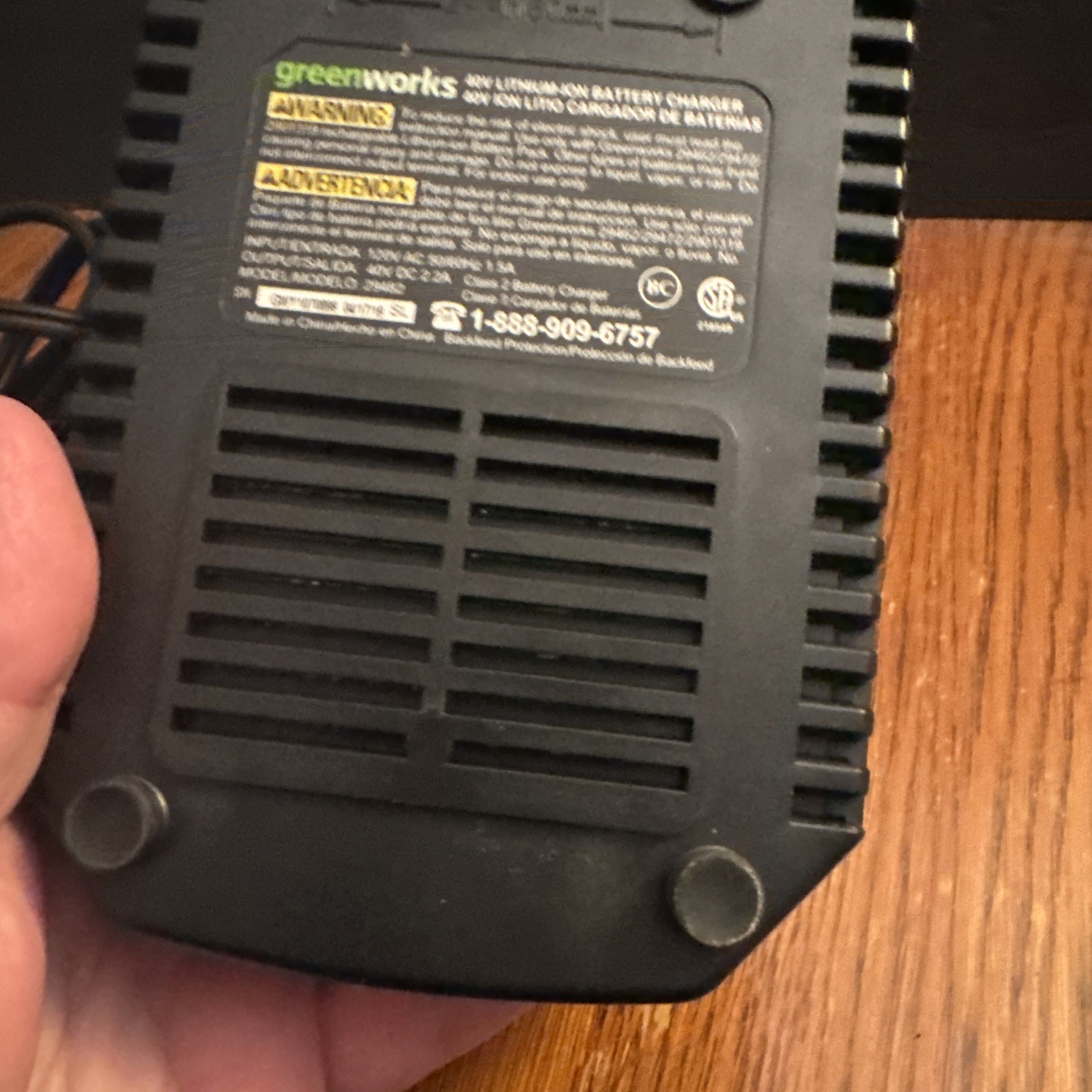 Greenworks 40 Volt OEM Battery And Charger Lithium Max Model 29482