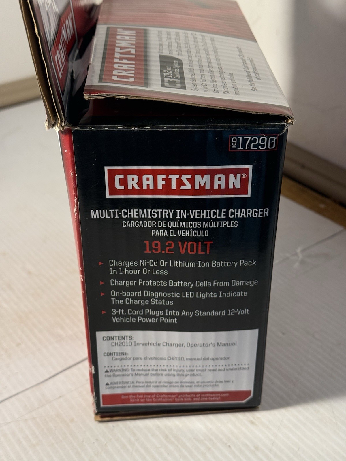 Craftsman Battery Charger 1425301 OEM 1 Hour Fast 19.2V. New!