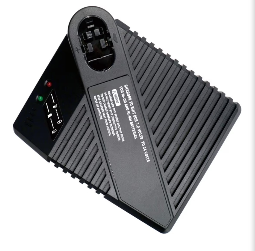 Replacement BOS-CH01 Charger Compatible with Bosch 7.2V-24V NiCd NiMH Batteries