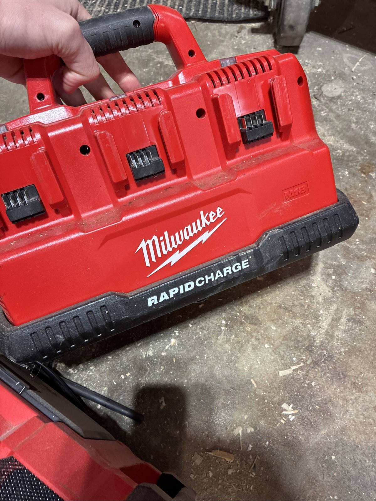 Milwaukee M18/M12 Rapid Charger + Brushless Drill/Impact + X2 5AH Batteries