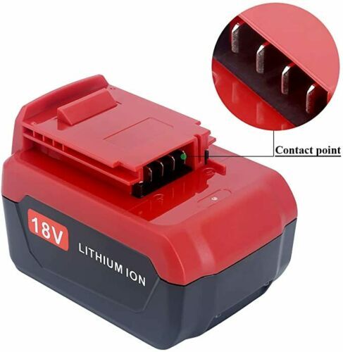 2Pack 18 Volt 8.0Ah Battery for Porter Cable 18V PC18BLX PC18BL OR Charger