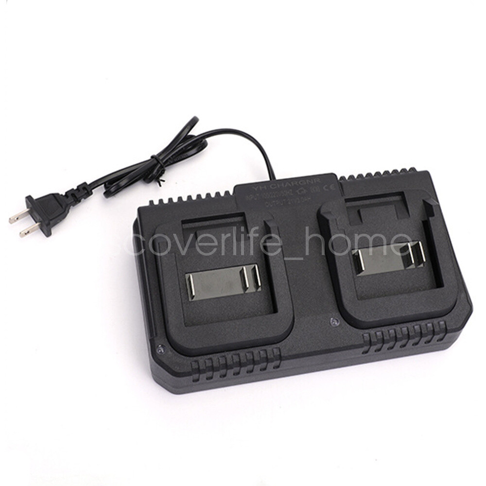 2 Slot For Makita Lithium-Ion Battery Charger 18V 21V Power Tool Rapid Charger