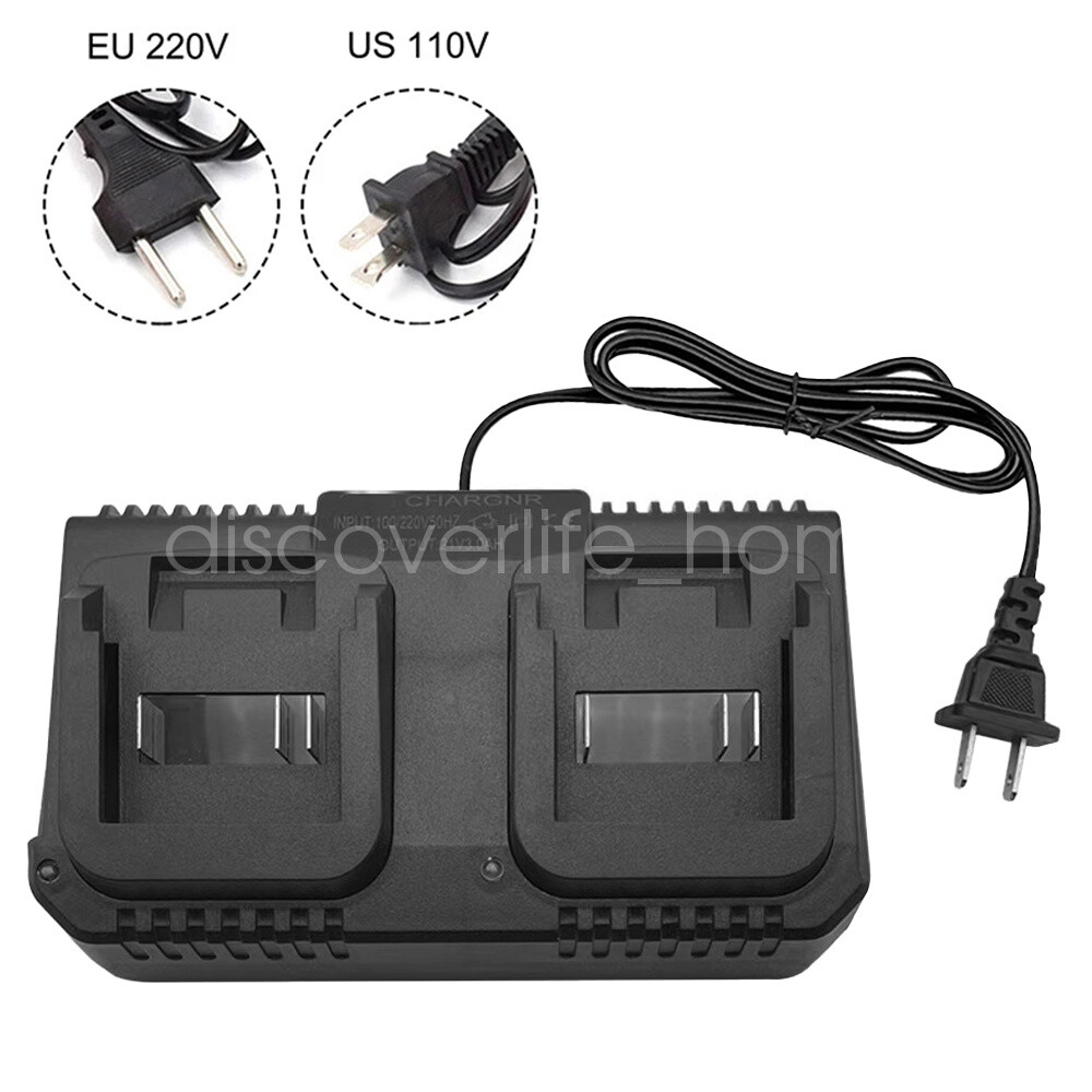 2 Slot For Makita Lithium-Ion Battery Charger 18V 21V Power Tool Rapid Charger
