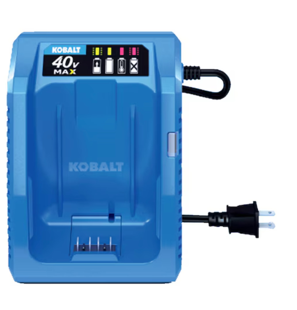 Kobalt 40-Volt Battery Charger (open box) KRC 840-03