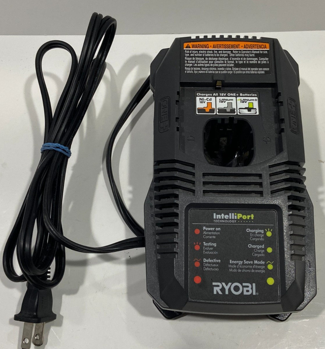 Ryobi IntelliPort 18V Charger P118 (Battery Not included) Excellent Condition