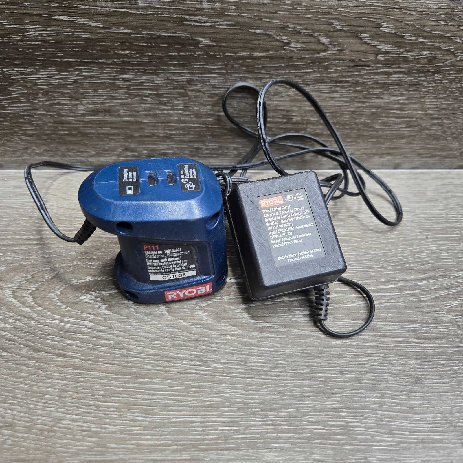 Ryobi P111 Battery Charger for P100 12V-18V NiCd NiMH Cordless Batteries OEM
