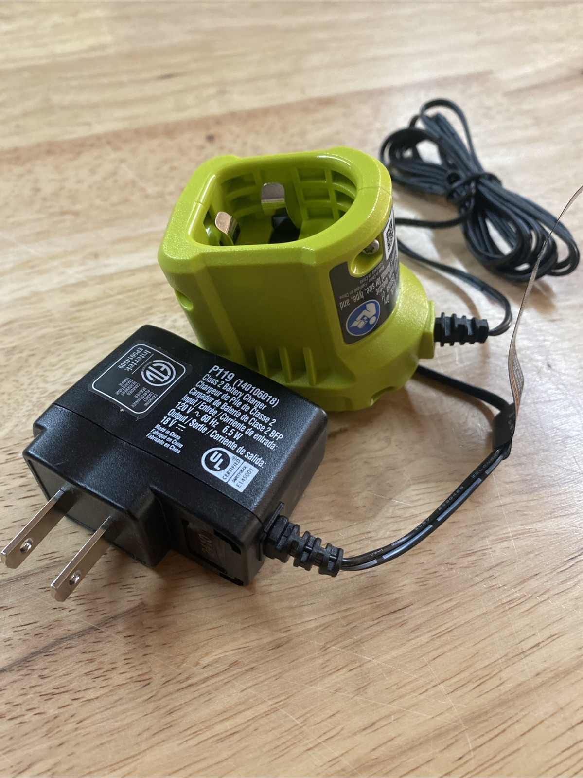 Ryobi Battery Charger P119 Authentic 18V ONE+ Li-Ion ORIGINAL OEM Lot Listing