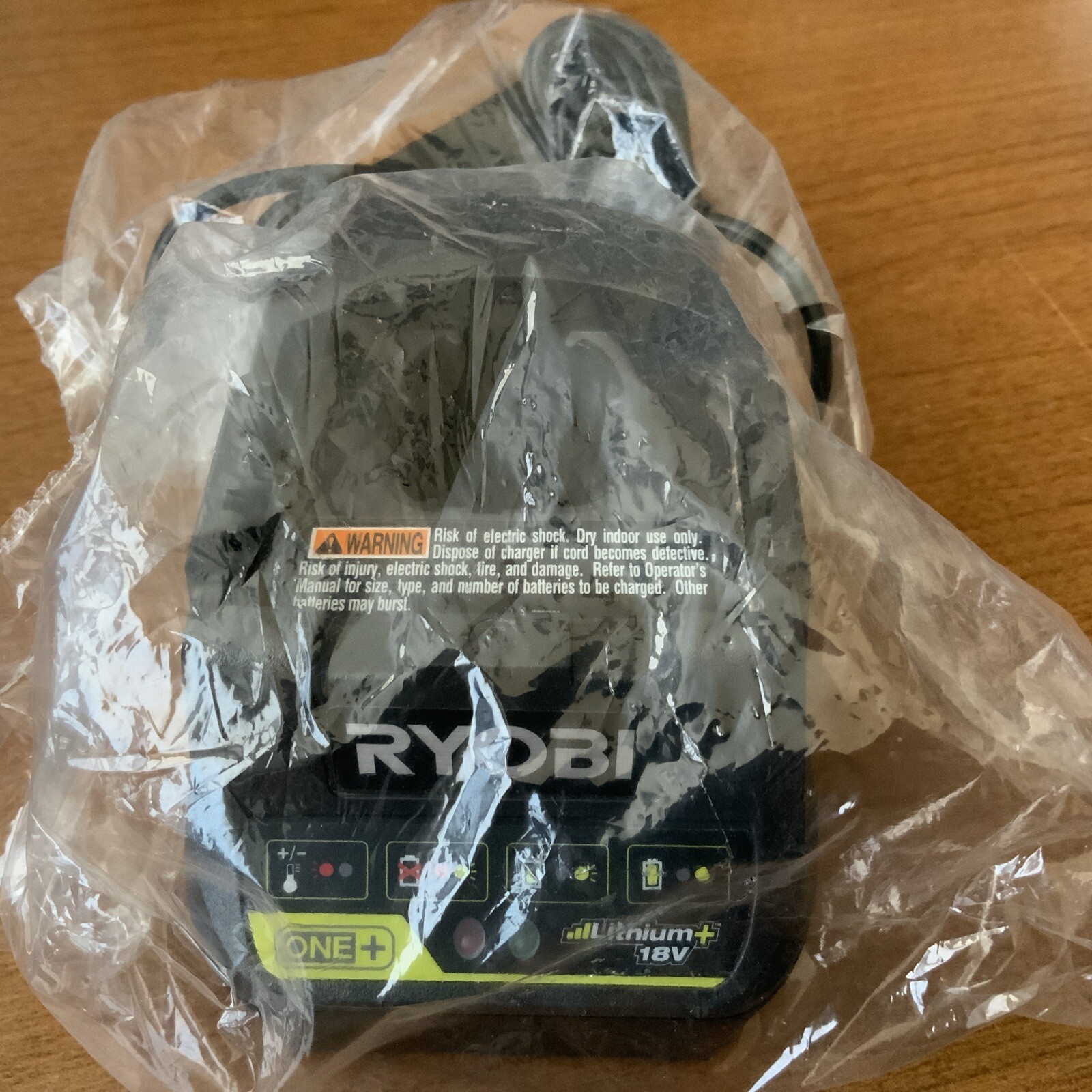 Ryobi One+ 18V Battery Charger Genuine OEM Model P118B Lithium+ Original NEW