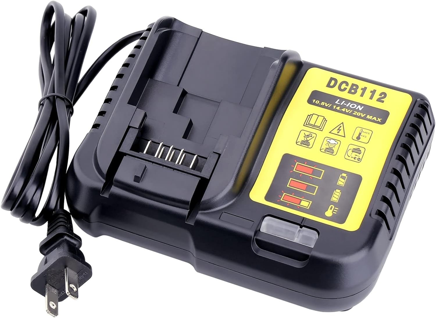 Efficient 20V Charger for All Cordless Tool Battery Packs – Lightweight Design