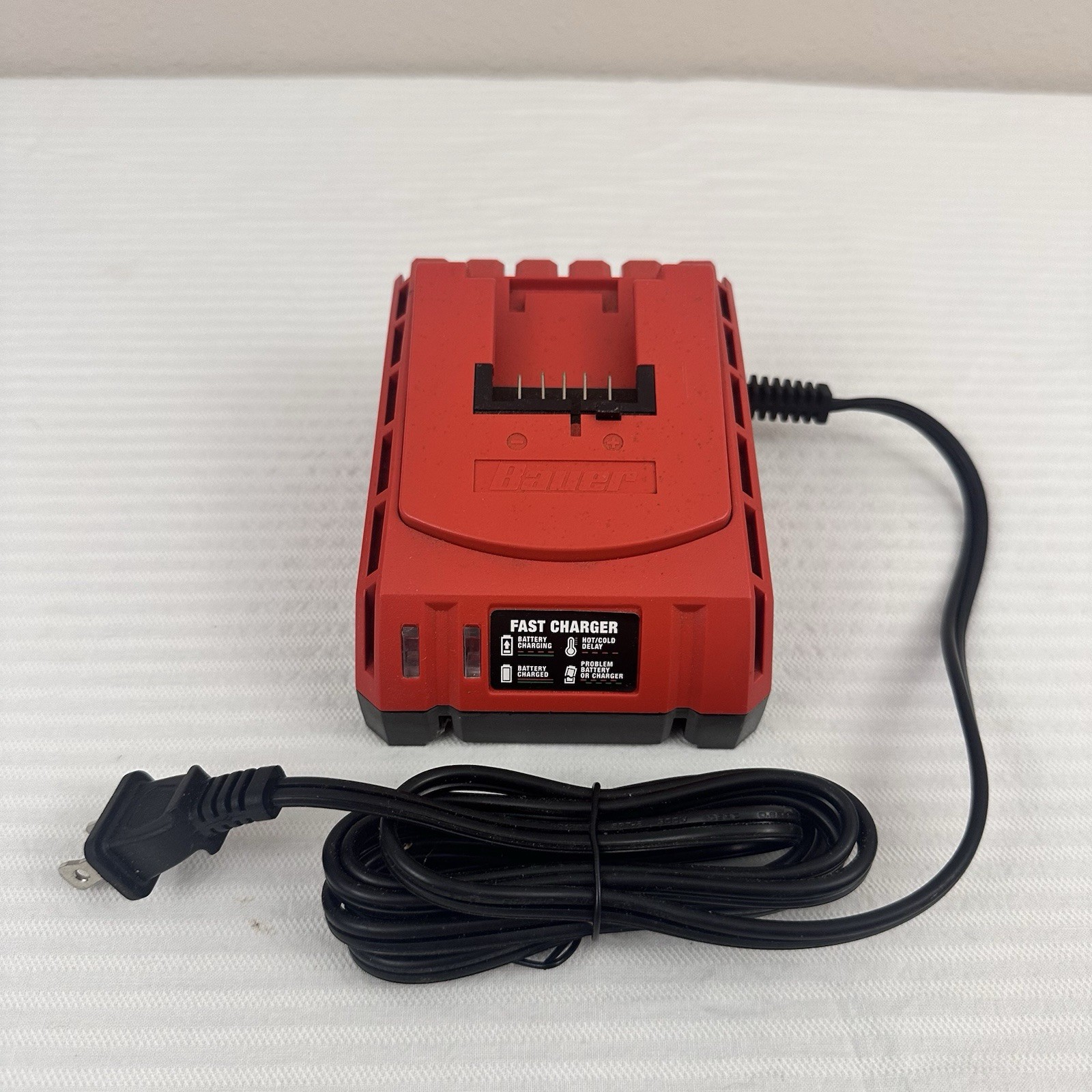 Bauer 20V 3 Amp Fast Charger Lithium Ion Battery Charger 1906C-B