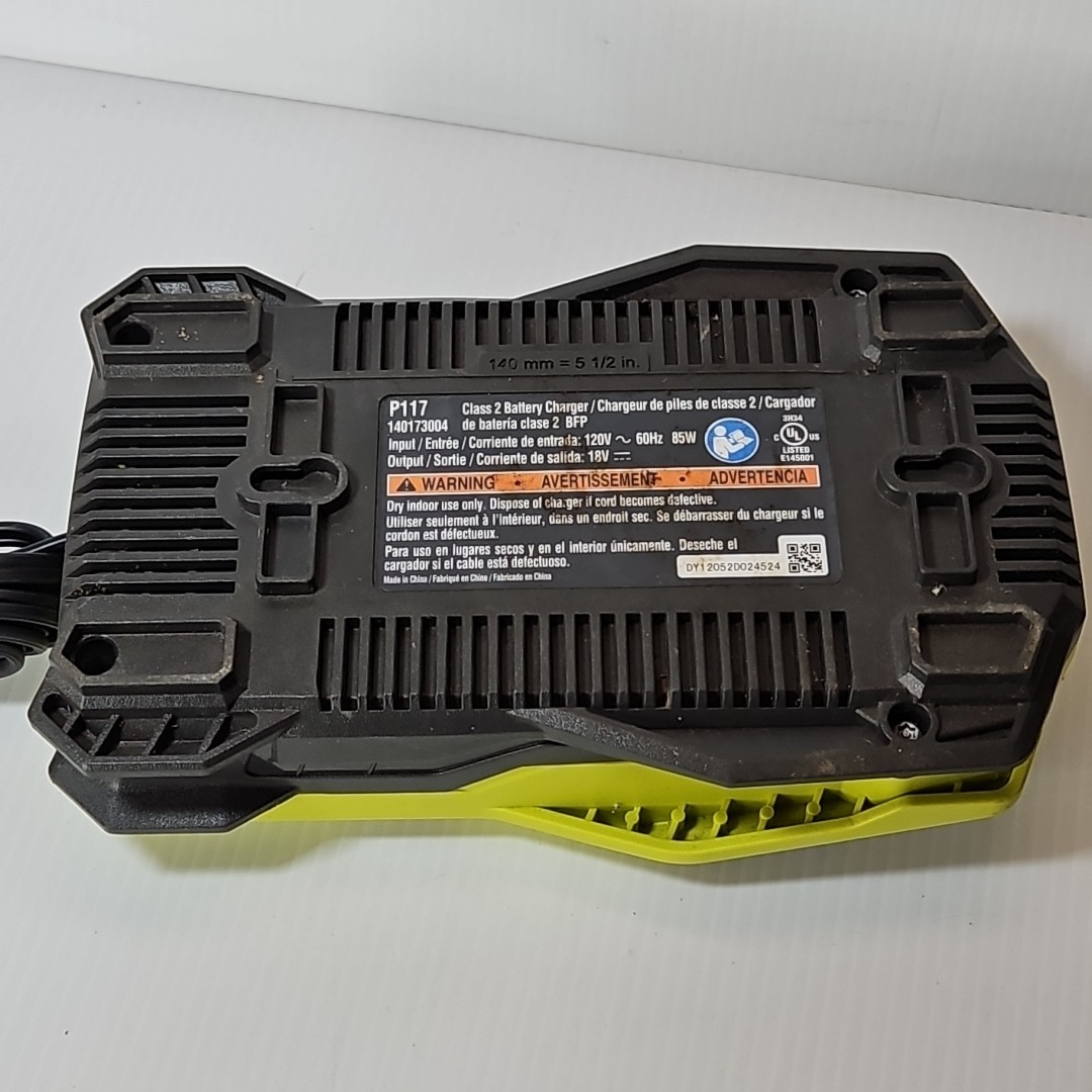 Ryobi ONE+ P117 Rapid 30 Minute Charger Genuine OEM