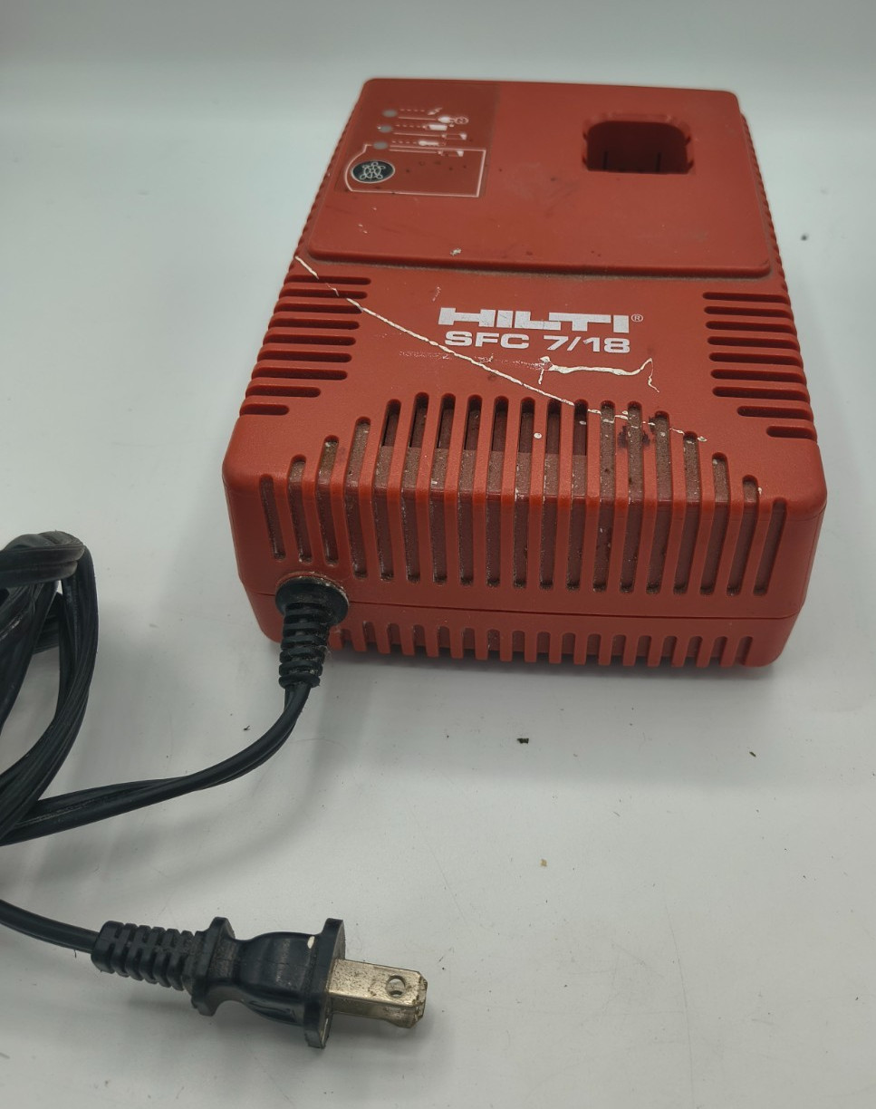 Hilti Fast Battery Charger Conditioning Mode SFC 7/18 for NiCd NiMh SFB Pack A5