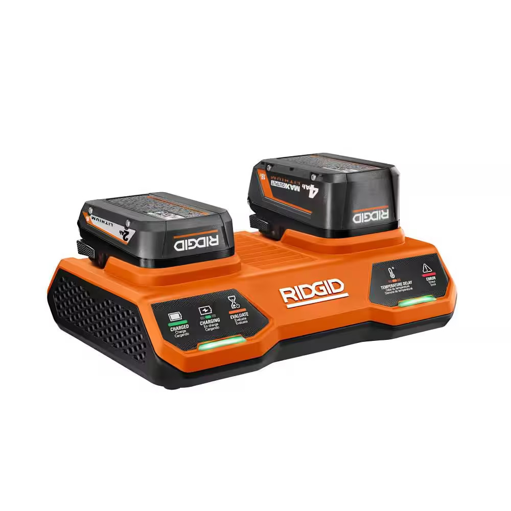 18V Dual Port Simultaneous Charger