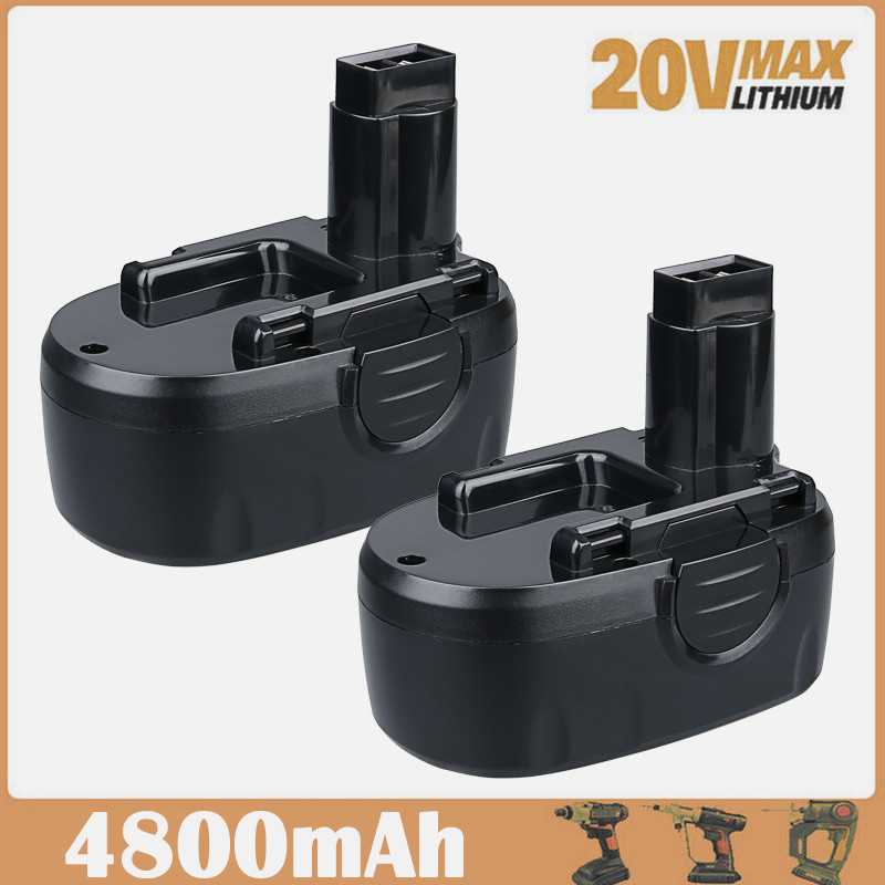 2x For Worx WA3127 18V 4.8Ah Battery WA3152 WG150 WG152 WG153 WG250 Cordless