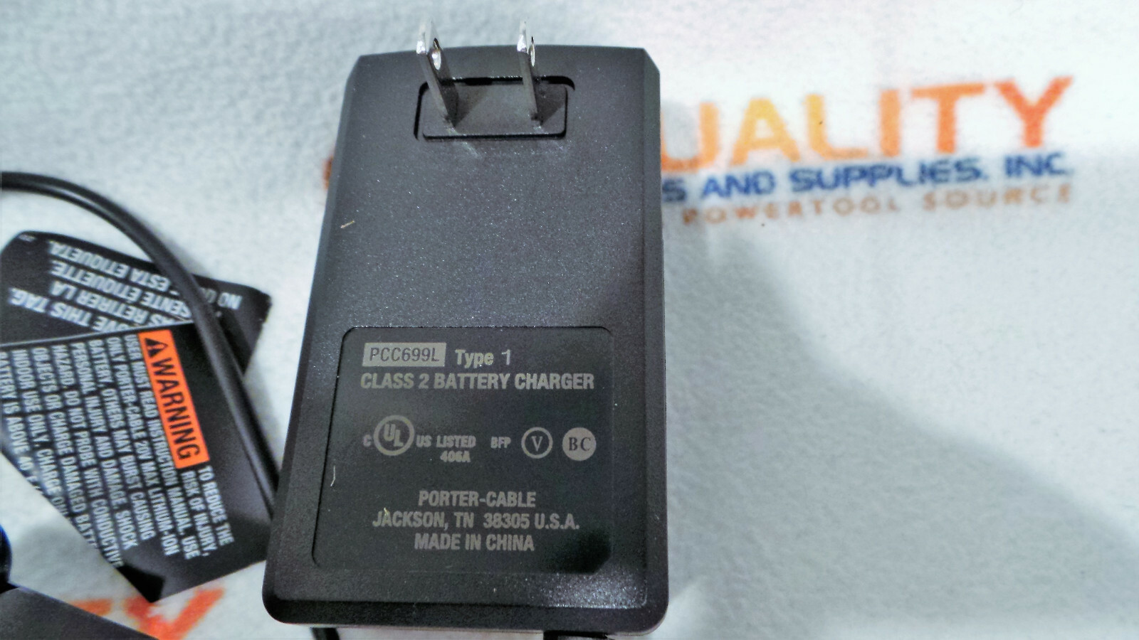 New Porter Cable PCC699L 20V Max Lithium-Ion Battery Charger