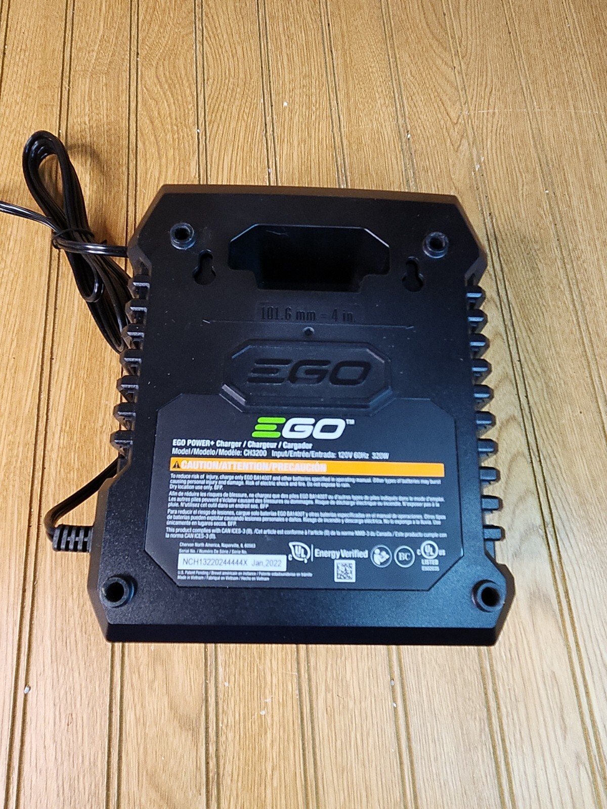 EGO Power+ CH3200 56-Volt 320W Electric Battery Charger