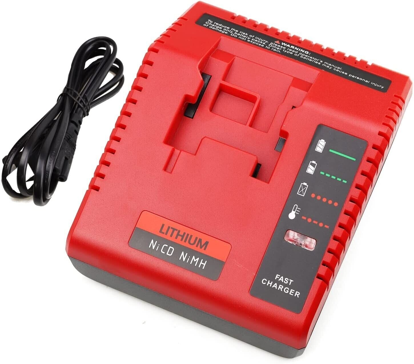 For Porter Cable 18V Lithium-Ion & NiCad NiMh Battery Charger PCXMVC PCMVC PC18B