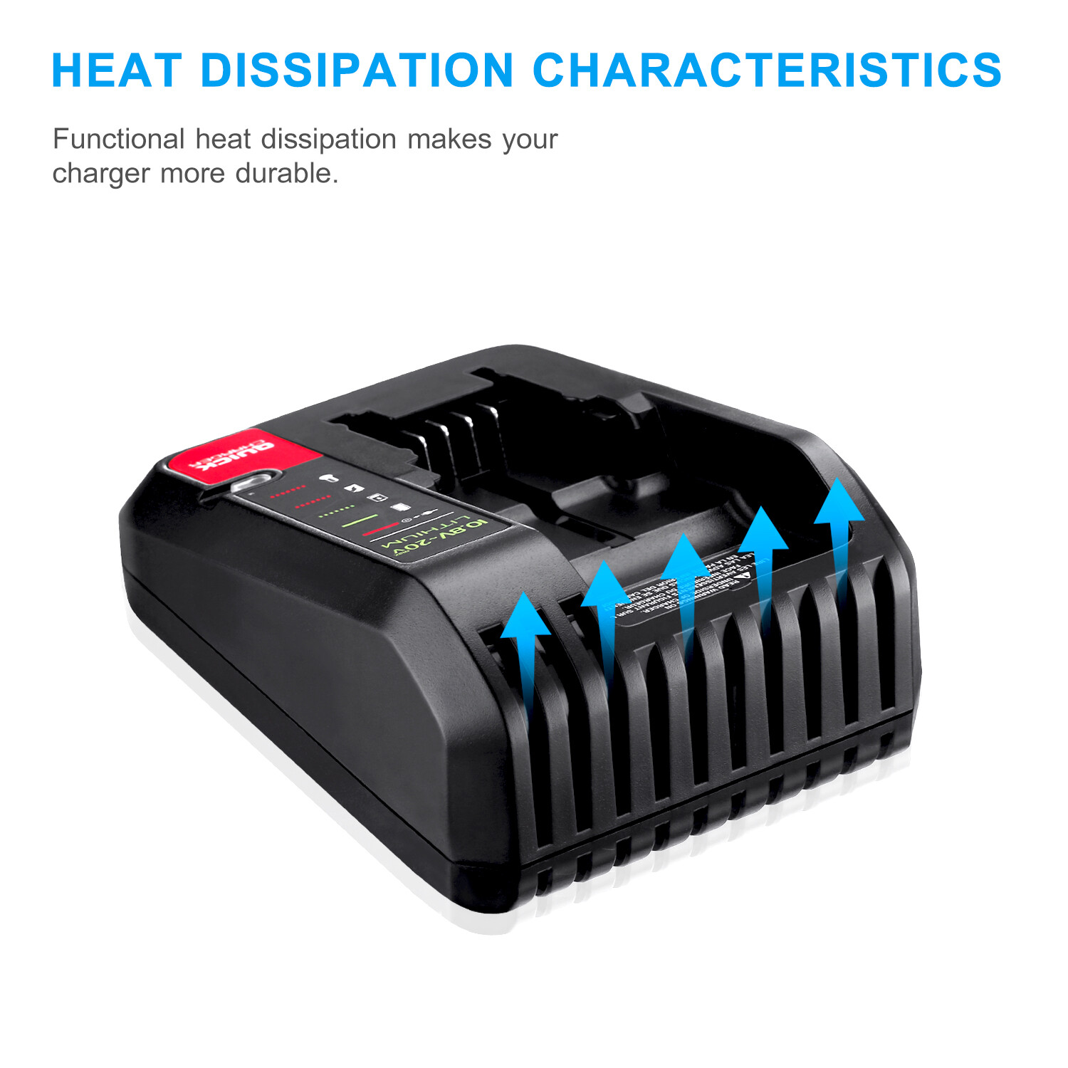20V MAX Rapid Battery Charger PCC692L for Porter Cable 20 Volt Lithium Battery