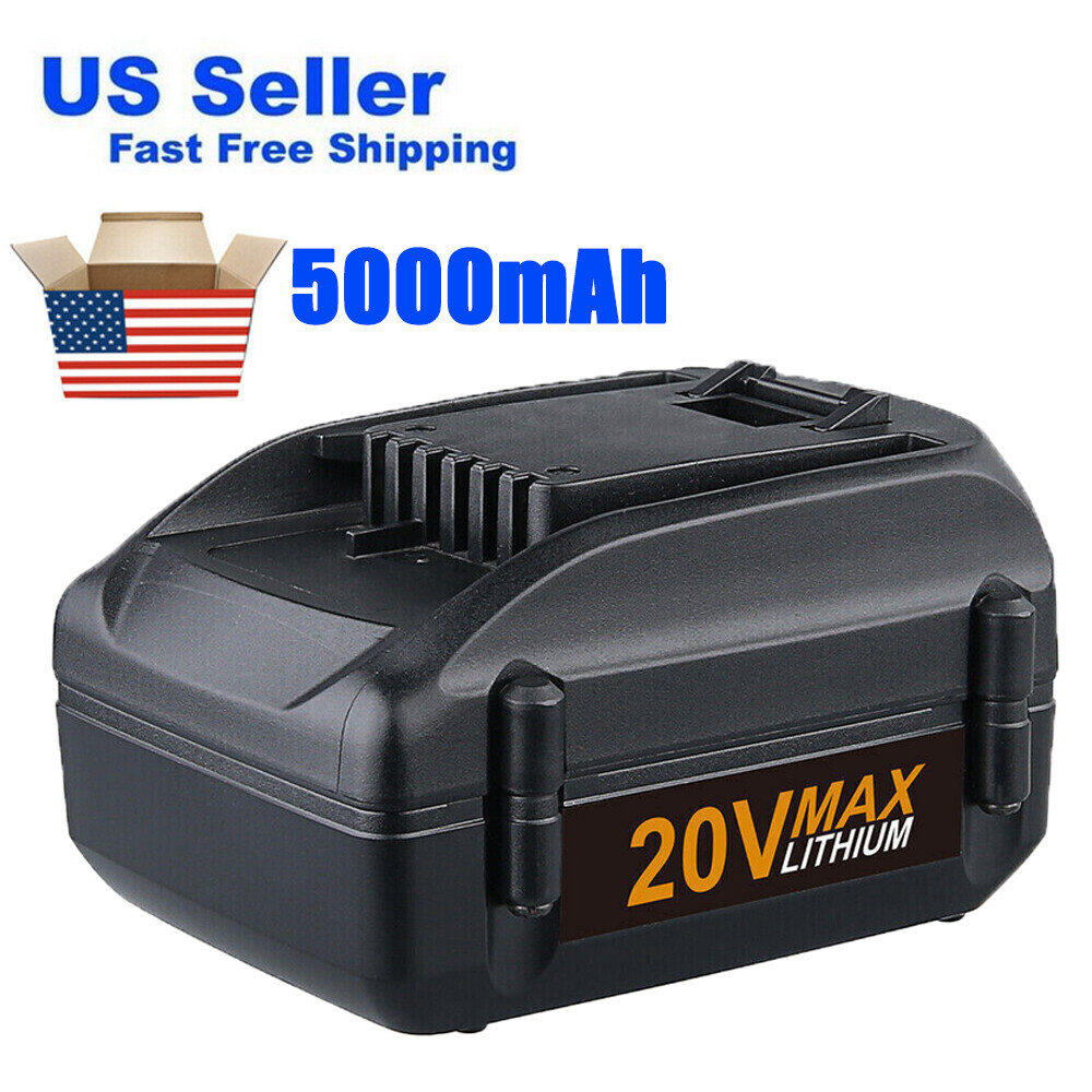 5.0AH For WORX Lithium Power Tool 20V Max Battery WA3520 WA3575 WA3525 WA3578 US