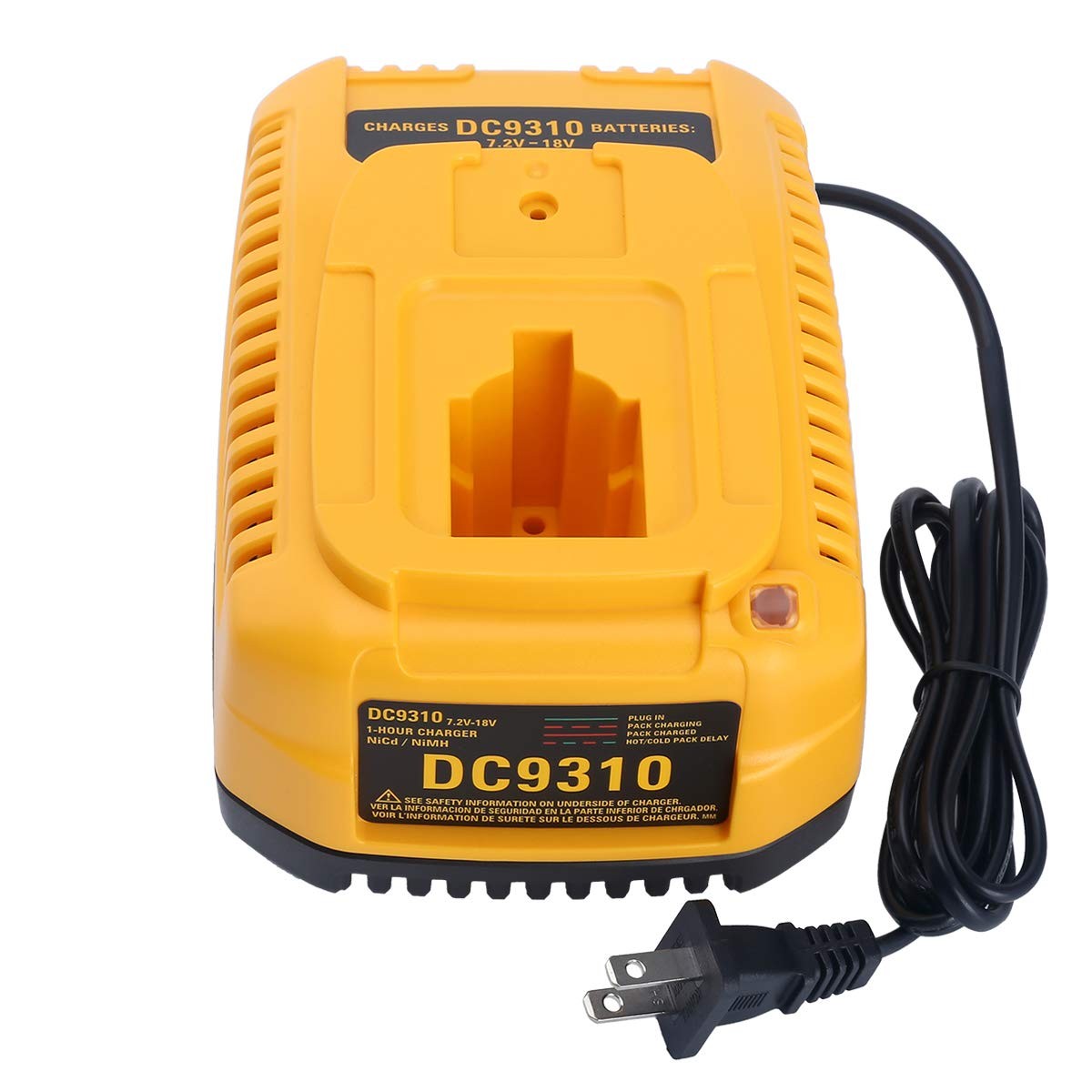 Lasica Dc9310 Charger Compatible Dewalt 18V Battery Charger Dc9310 Compatible
