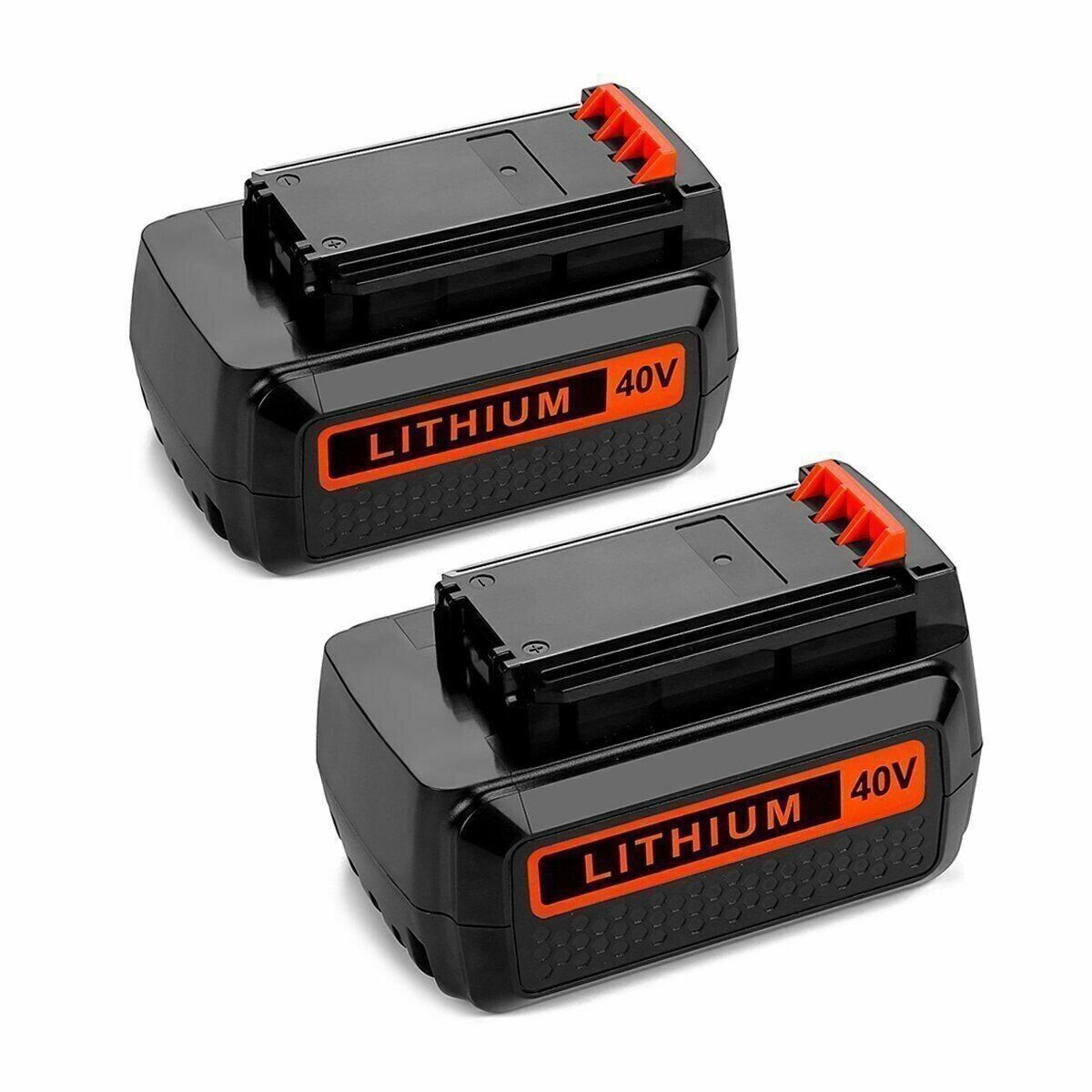 2Pack 4.0Ah Battery for Black and Decker 40V Max Lithium LBX2040 LBXR36 LSW36