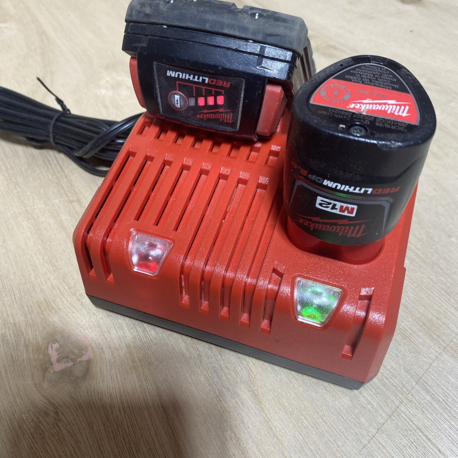 Milwaukee M12/M18 Charger + Milwaukee M12 Charger Genuine New
