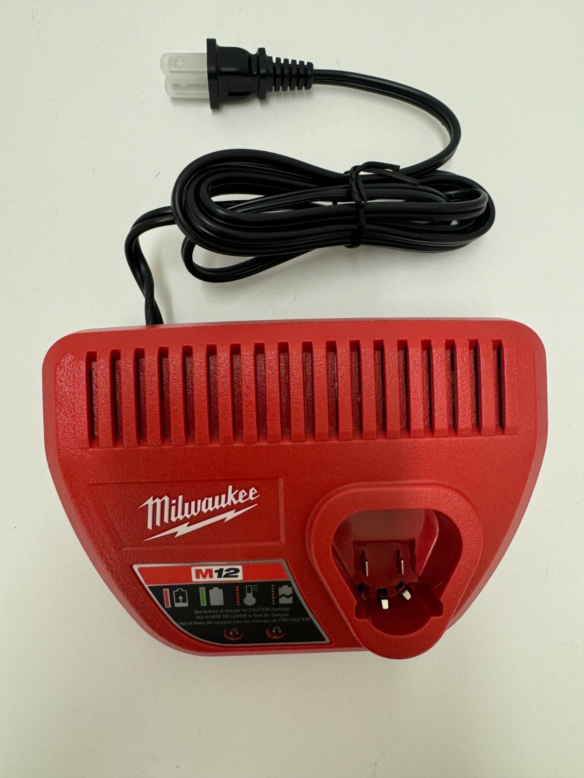 Milwaukee M12 12V Charger Red Lithium-Ion – 48-59-2401