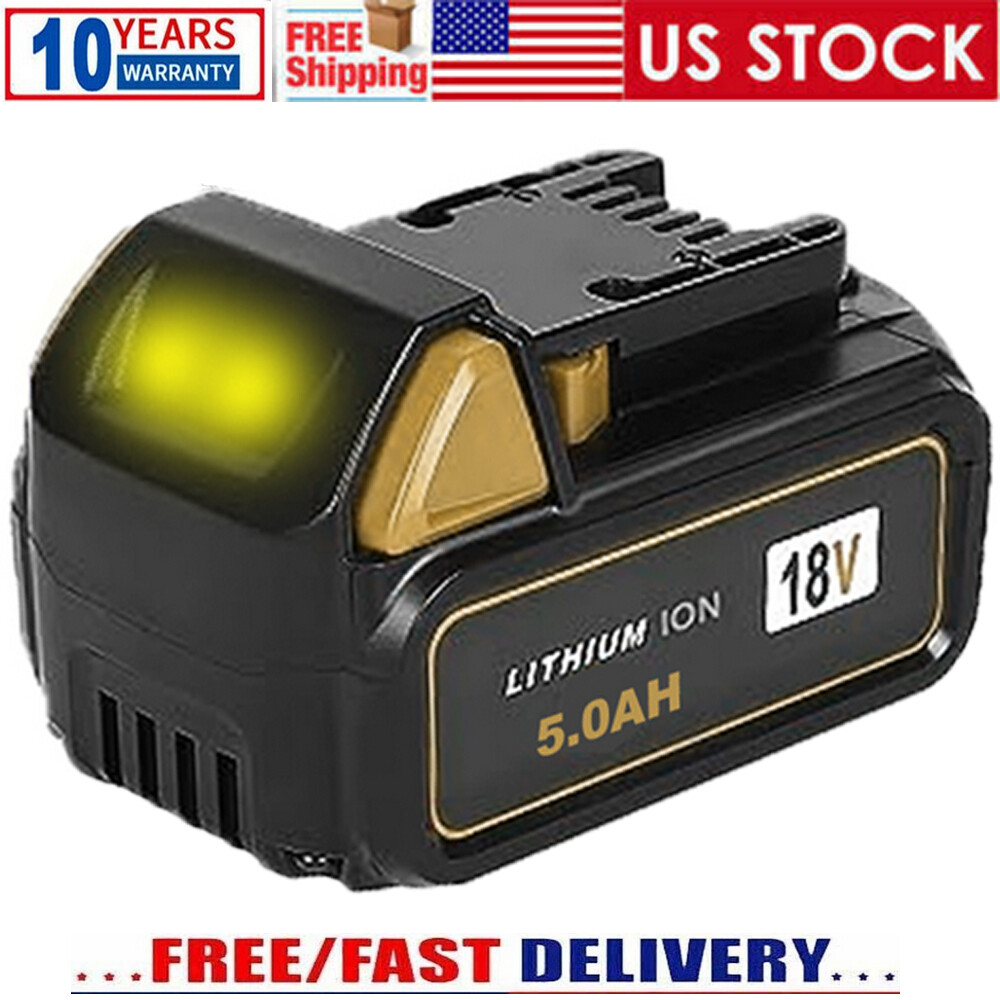5000MAH For for M18 Lithium 5.0 AH Extended Capacity Battery 48-11-1860