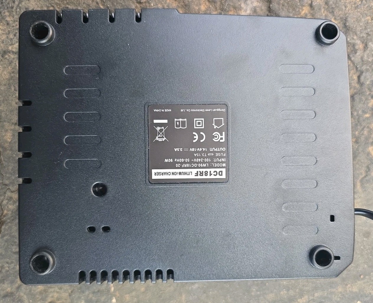 Battery Charger DC18RF 18V LXT Lithium-ion For Makita 14.4V-18V Li-lon Battery