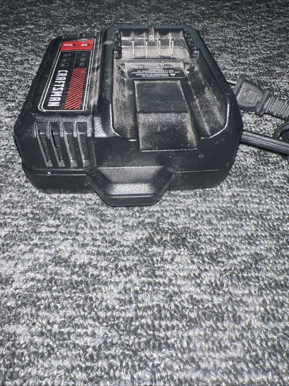 Craftsman CMCB102 Type 1 Lithium-Ion Fast Battery Charger 12V-20V See Desc