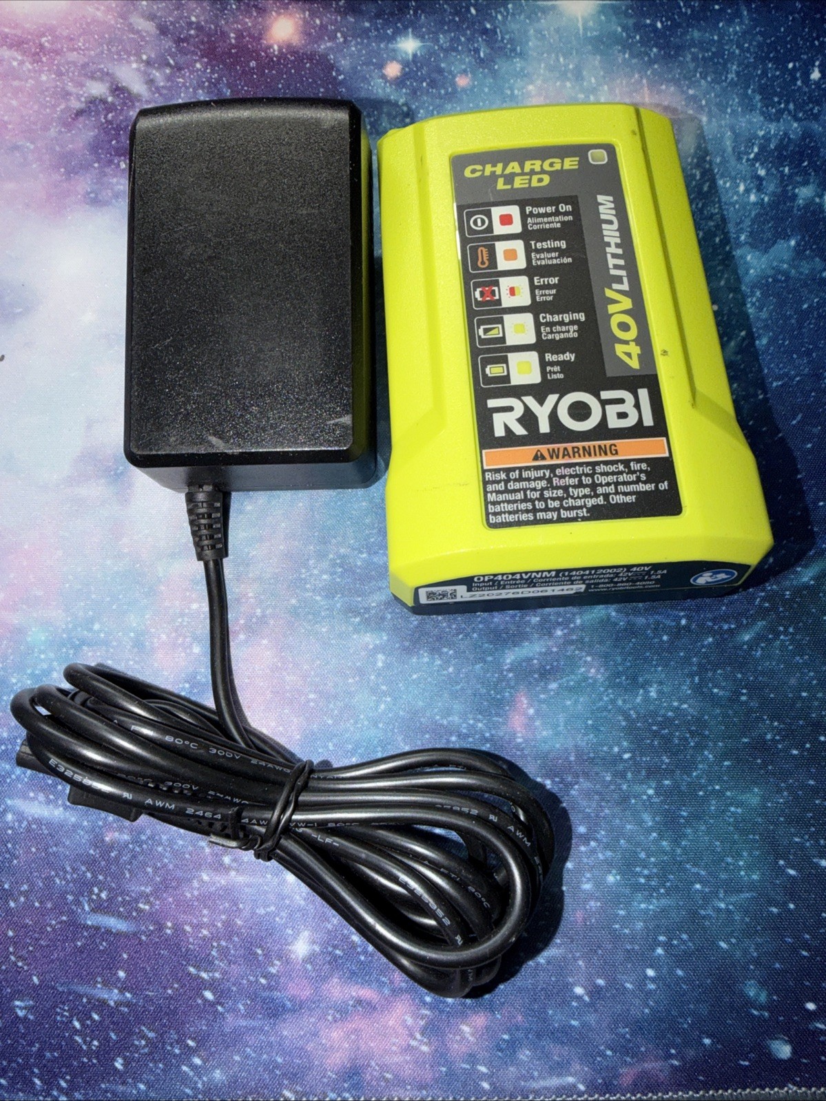 Ryobi OP404VNM(140412002) 40V Lithium-Ion Battery Charger