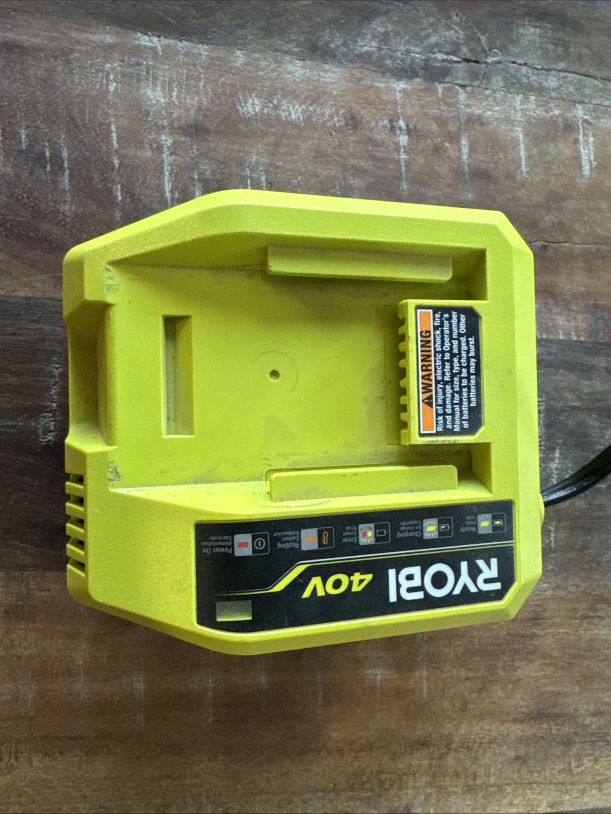 Ryobi OP406VNM 40V Lithium-Ion Battery Rapid Charger