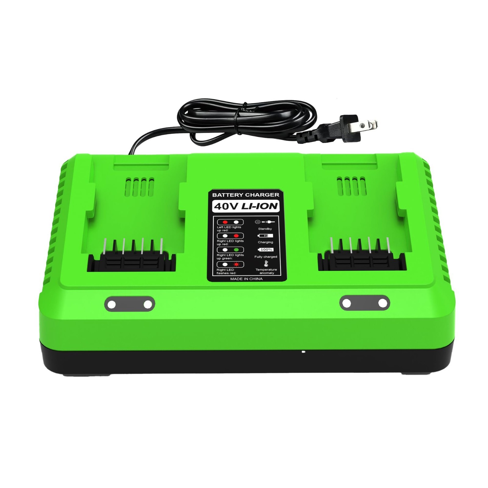 40V Dual Battery Charger Replacement for G-MAX Power Tools, Compatible with 2948