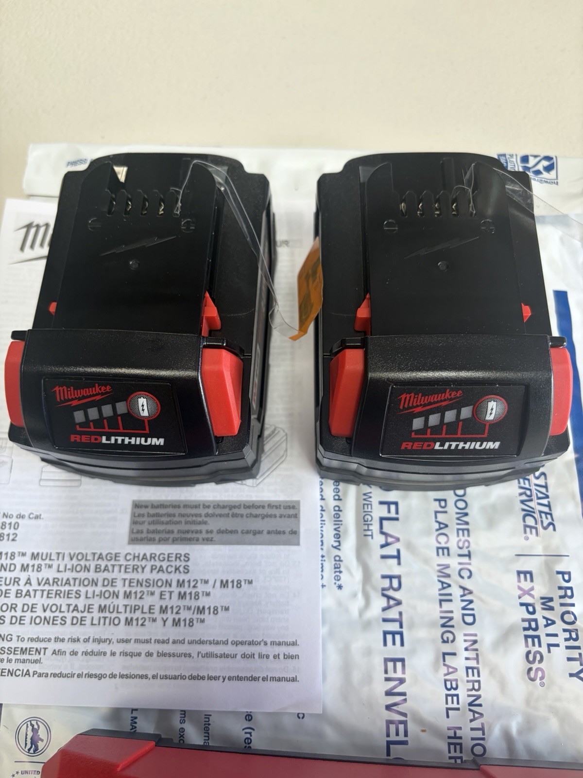 Milwaukee 48-59-1812 M18/M12 Battery Charger & 5.0 AH Batteries | 2025