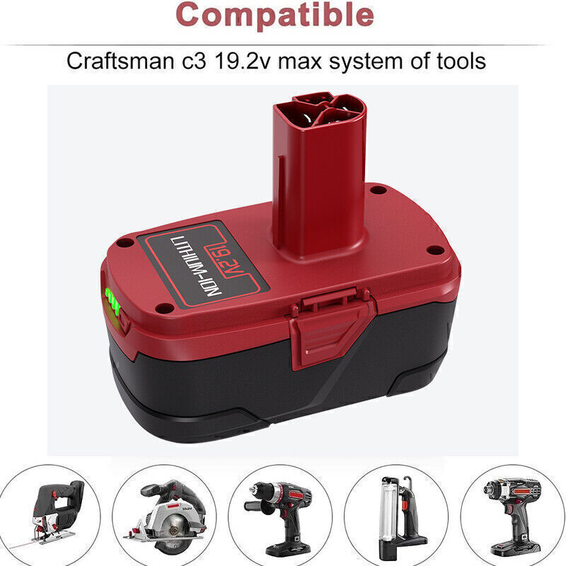 2X 19.2 Volt PP2030 For Craftsman C3 7.0Ah Lithium XCP Battery 11375 130279005