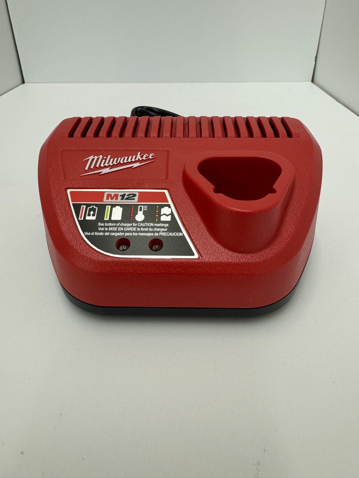 Milwaukee M12 12V Charger Red Lithium-Ion – 48-59-2401
