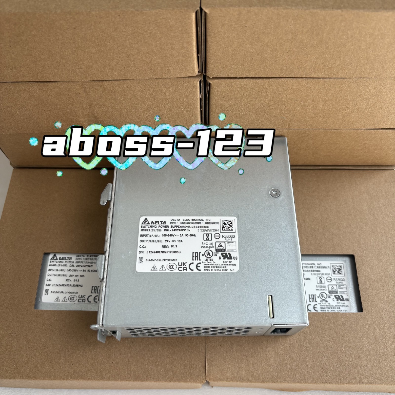 Delta DRL-24V240W1EN switching power supply#1pcs New In Box