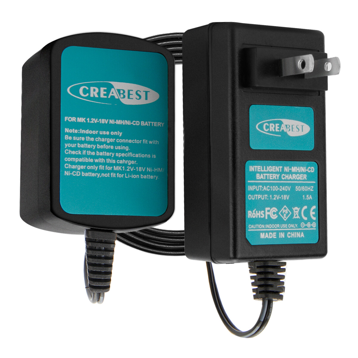 7.2V-18V Ni-MH/CD Battery Charger for Makita PA18 1822 1833 1834 1835F 192827-3