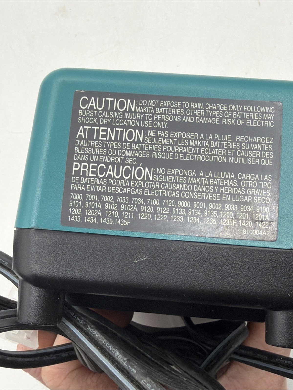 Makita Charger DC1414 T Ni-MH & Ni-Cd 7.2-14.4V Battery Charger Tested