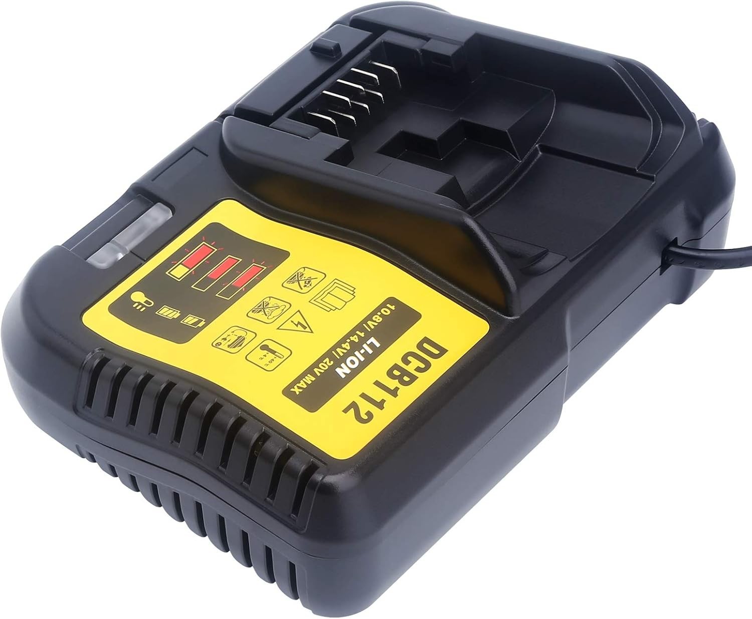 Universal 12V/20V/60V Lithium Battery Charger – Overheating Protection Included