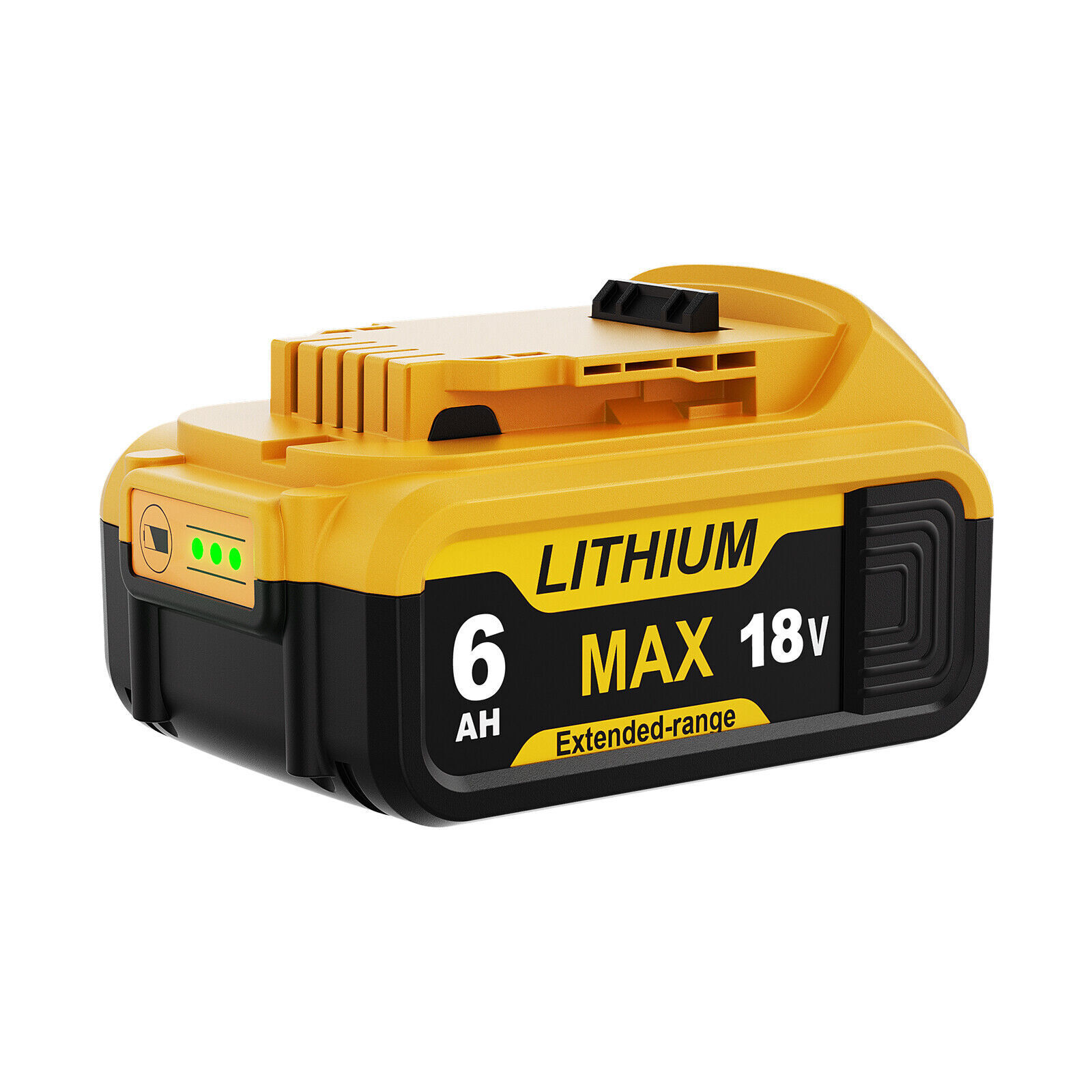 For DeWalt 20V 20 Volt Max XR 6.0AH Lithium-Ion Battery DCB205-2 DCB208 DCB200