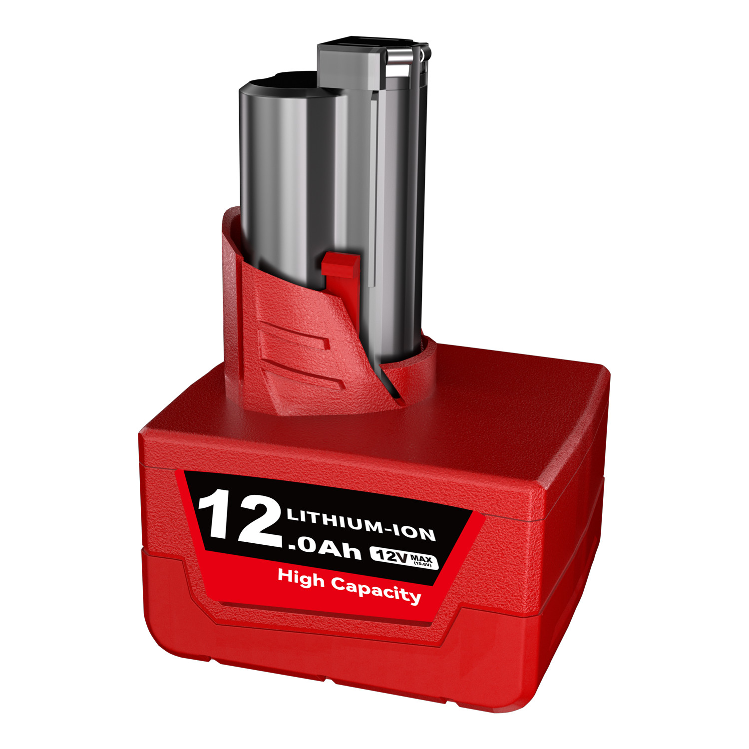 12V 12Ah Pack For Milwaukee M12B6 Lithium M12 Battery M12B5 48-11-2440 Cordless